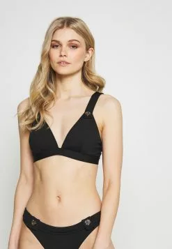 Seafolly Active Fixed Buttons - Bikinitop - Black