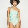 Seafolly Eden One Shoulder One Piece - Badpak - Mint -Outlet Seafolly Winkel 3f6b5e96a10147a19a4551aa620f471e