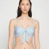 Seafolly Summer Crush Twist Tie Front Bandeau - Bikinitop - Powder Blue -Outlet Seafolly Winkel 491afd6ad70a4b519b867a9cdc388cb9
