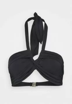 Seafolly Collective Halter Bandeau - Bikinitop - Black