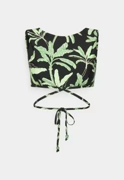 Seafolly Palm Paradise Crop - Bikinitop - Black -Outlet Seafolly Winkel 542b9d7bbe244fbca4f55bc2fadb7b33