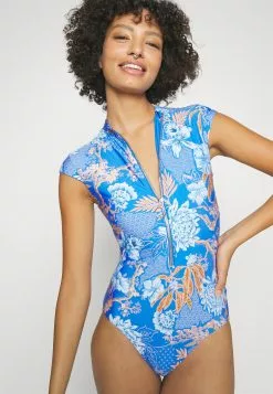 Seafolly Eden Zip Front One Piece - Badpak - Azure 11 Seafolly Eden Zip Front One Piece - Badpak - Azure -Outlet Seafolly Winkel 5c84fc19c0a449239373bf23b93dab68