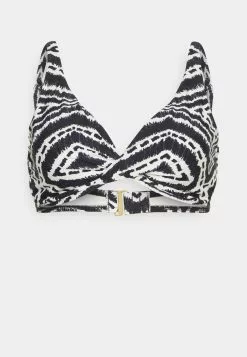 Seafolly Zanzibar Wrap Front Cup Bra - Bikinitop - Black -Outlet Seafolly Winkel 6db03b18b9014af1b8891b11fa69d30a