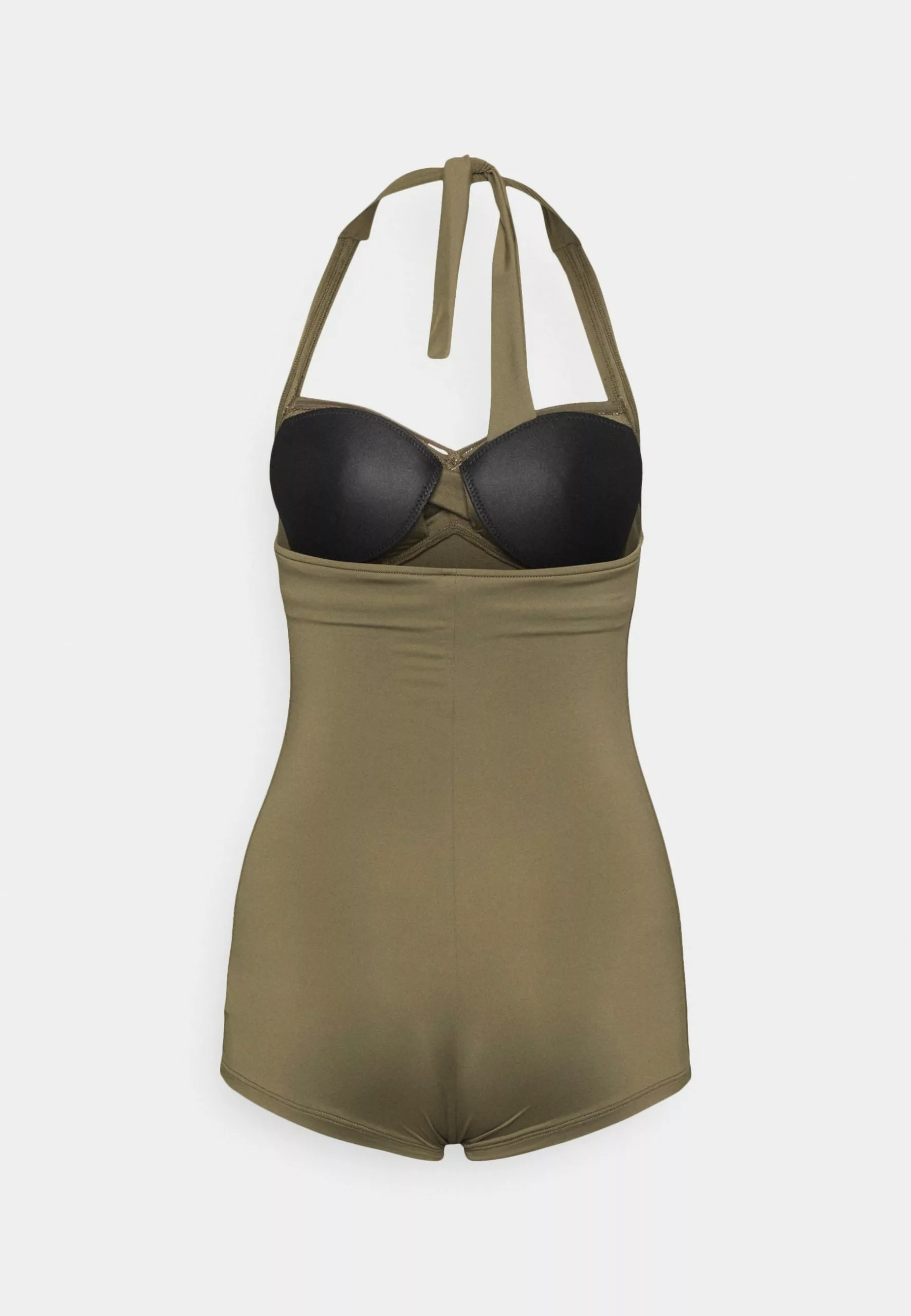 Seafolly Collective Boyleg One Piece - Badpak - Dark Olive 4 Seafolly Collective Boyleg One Piece - Badpak - Dark Olive - Afbeelding 2
