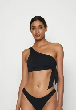 Voorkant 36 Seafolly Collective One Shoulder- Bikinitop - Black