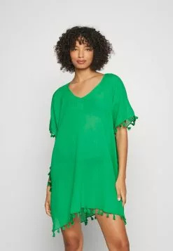 Seafolly Beach Edit Amnesia Kaftan - Strandaccessoire - Green