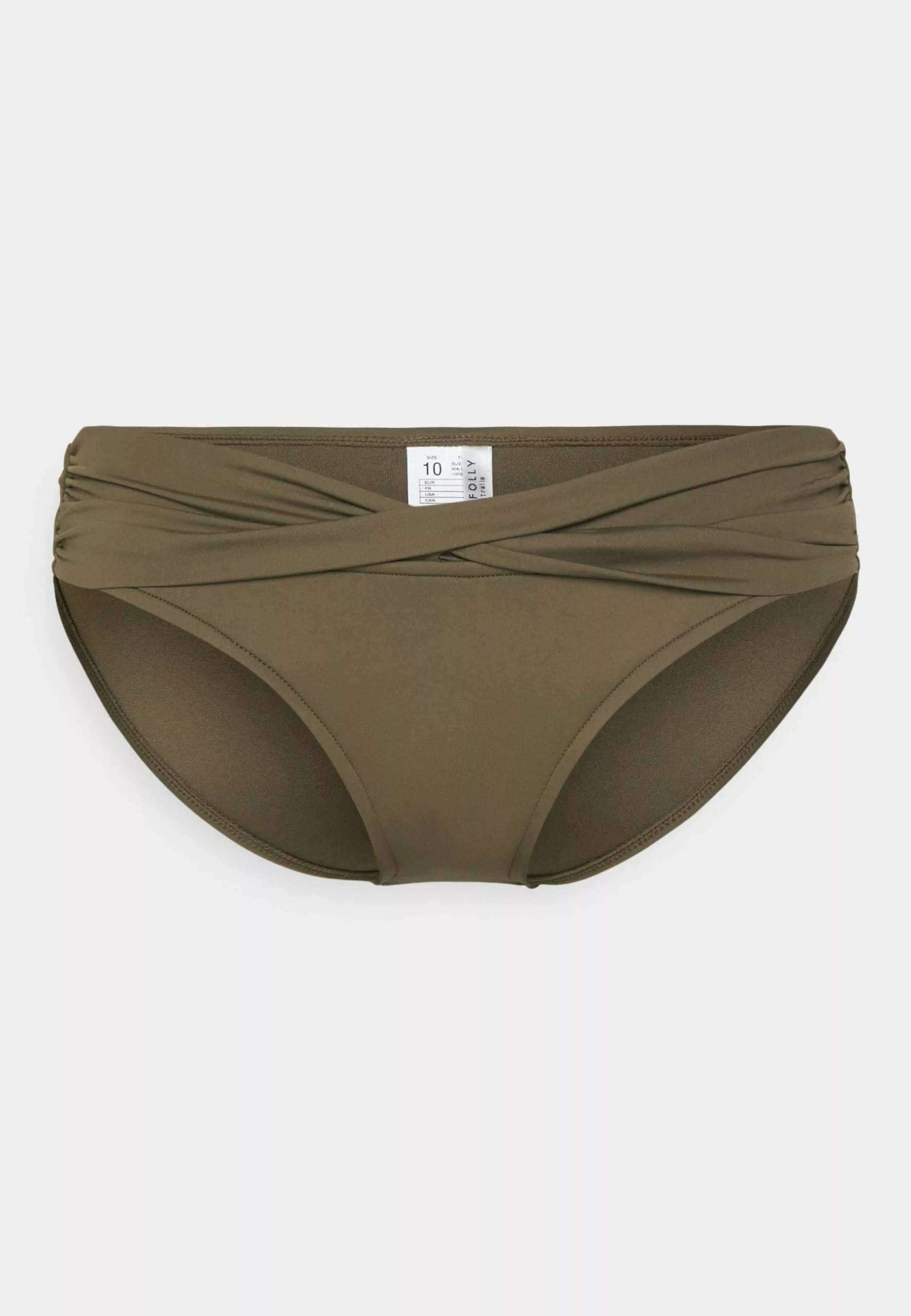 Seafolly Collective Twist Band Hipster - Bikinibroekje - Dark Olive 3 Seafolly Collective Twist Band Hipster - Bikinibroekje - Dark Olive