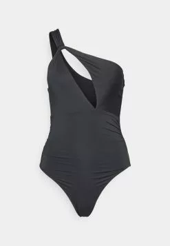 Seafolly Collective One Shoulder One Piece - Badpak - Black