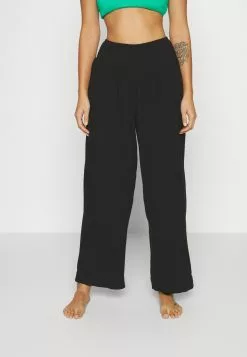 Seafolly Beach Edit Shirring Pant - Strandaccessoire - Black