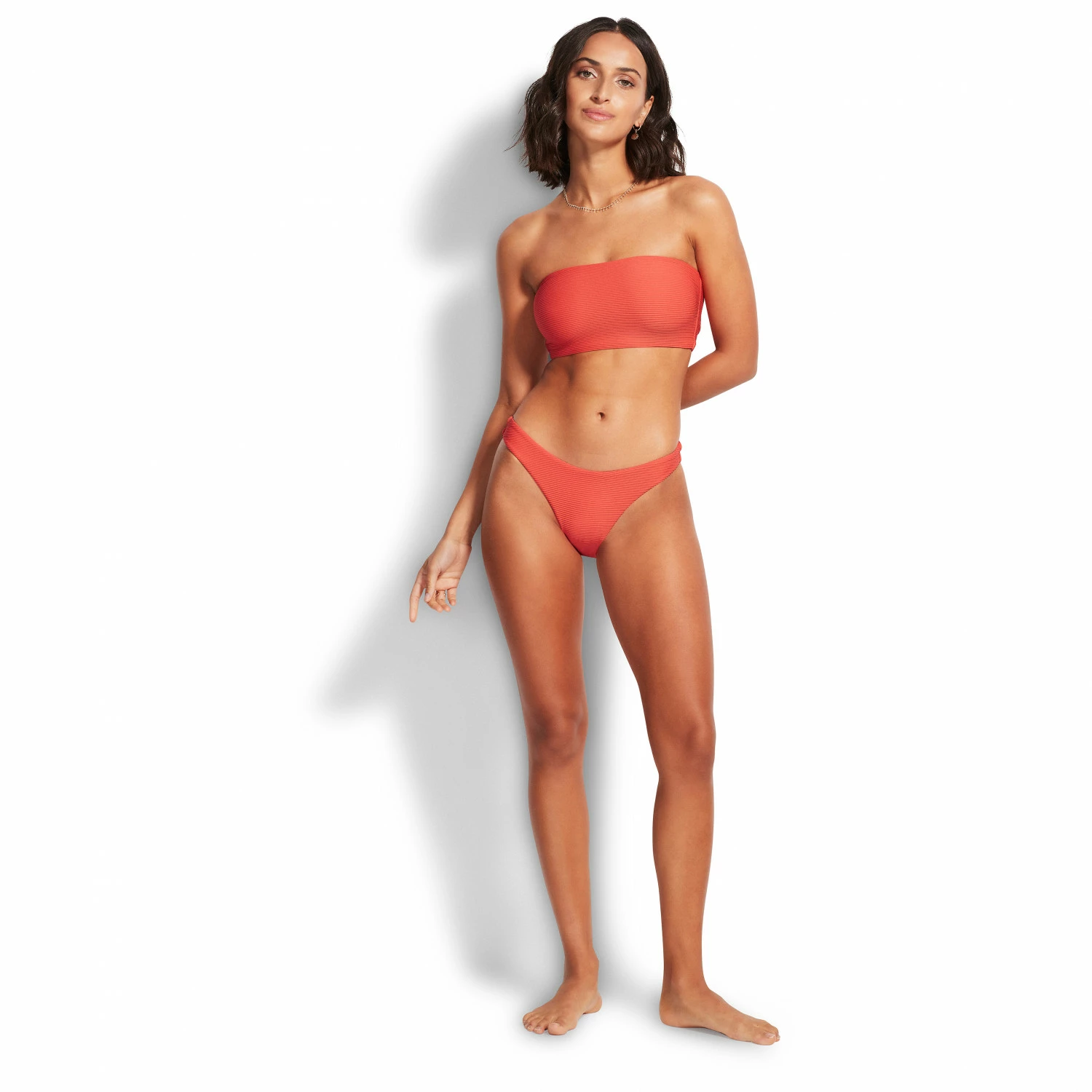 Seafolly Women's Essentials High Rise - Bikinibroekje 8 Seafolly Women's Essentials High Rise - Bikinibroekje - Afbeelding 6
