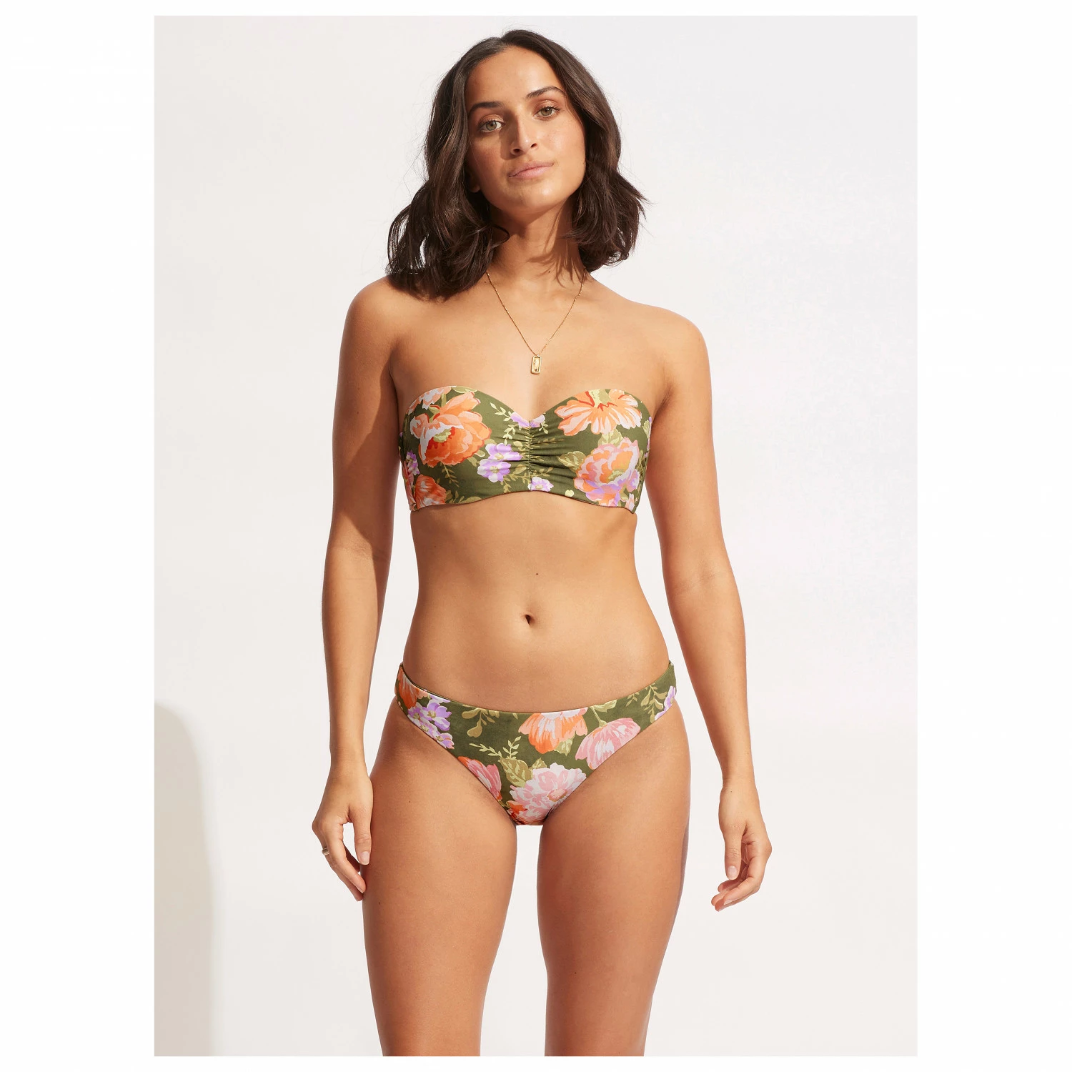 Seafolly Women's Paradise Garden Reversible Hipster - Bikinibroekje 5 Seafolly Women's Paradise Garden Reversible Hipster - Bikinibroekje - Afbeelding 3