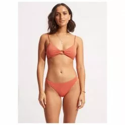 Seafolly Women's Poolside High Cut Rio - Bikinibroekje -Outlet Seafolly Winkel seafolly womens poolside high cut rio bikinibroekje detail 4