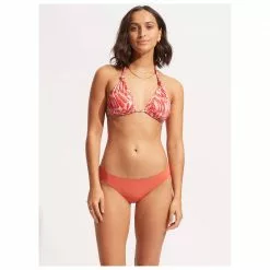 Seafolly Women's Poolside Reversible Longline Tri - Bikinitop -Outlet Seafolly Winkel seafolly womens poolside reversible longline tri bikinitop detail 3