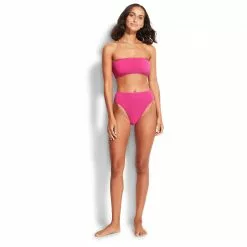 Seafolly Women's Sea Dive High Rise Pant - Bikinibroekje 18 Seafolly Women's Sea Dive High Rise Pant - Bikinibroekje -Outlet Seafolly Winkel seafolly womens sea dive high rise pant bikinibroekje detail 3