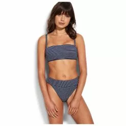 Seafolly Women's Seaside Stripe Banded Hi Rise Pant - Bikinibroekje 11 Seafolly Women's Seaside Stripe Banded Hi Rise Pant - Bikinibroekje -Outlet Seafolly Winkel seafolly womens seaside stripe banded hi rise pant bikinibroekje detail 5