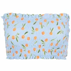 Seafolly Women's Summercrush Shirred Long Line Bandeau - Bikinitop