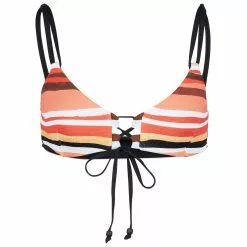 Seafolly Women's Sun Stripe Reversible Bralette - Bikinitop